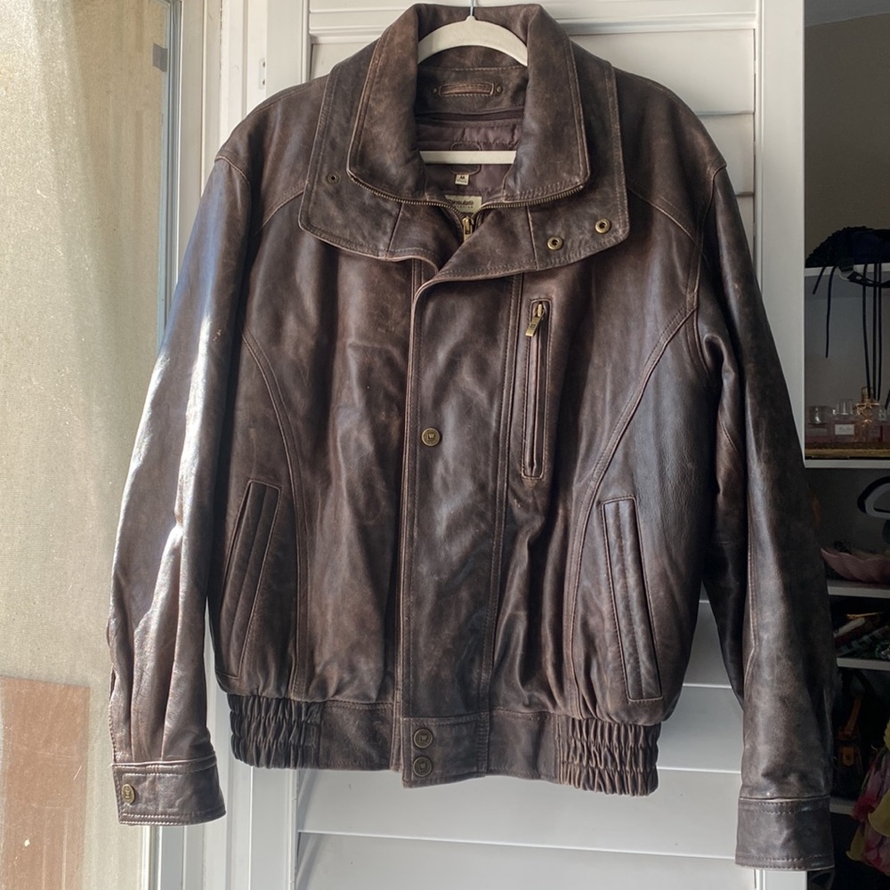 Vintage Wilson Brown Leather Jacket
